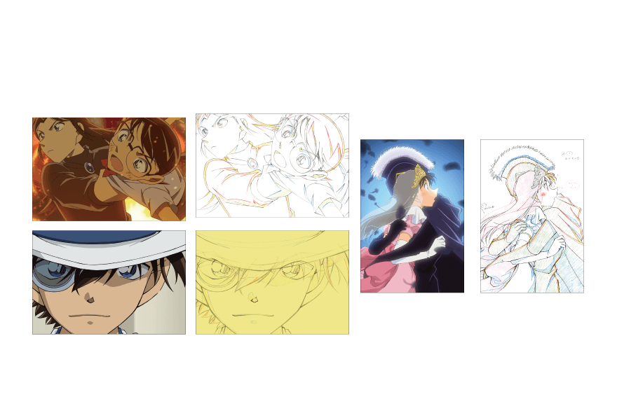 原画＆場面写真ポストカードセット(全3種)