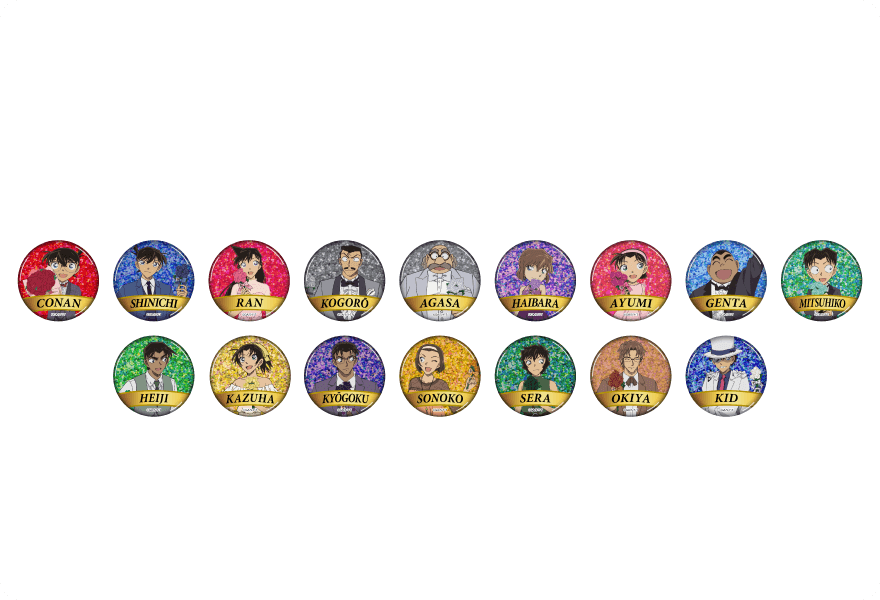 缶バッジAグループ(ランダム全16種)