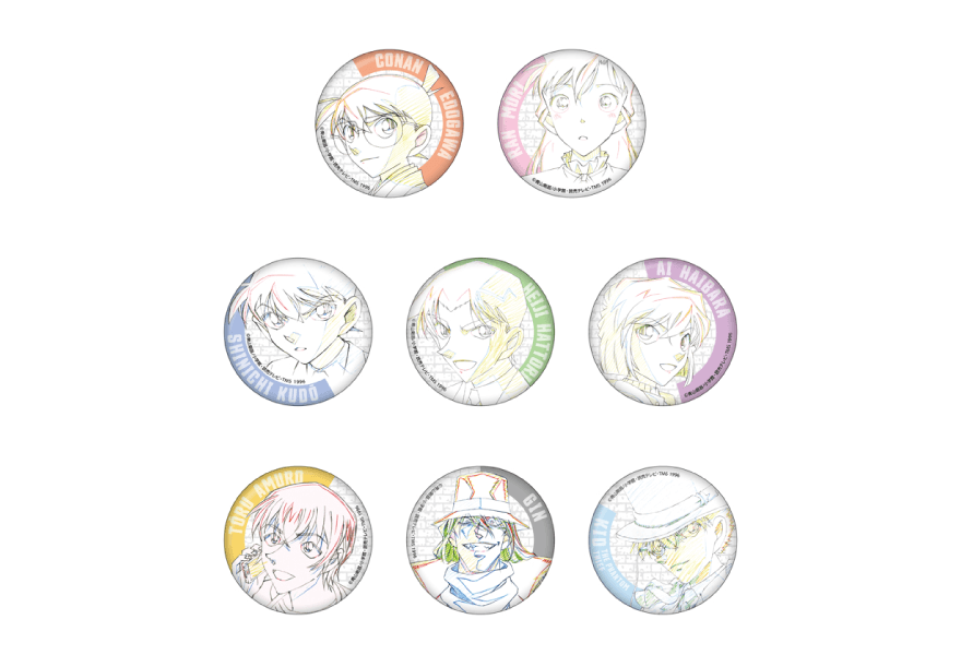 原画缶バッジ(全8種)コンプリートBOX