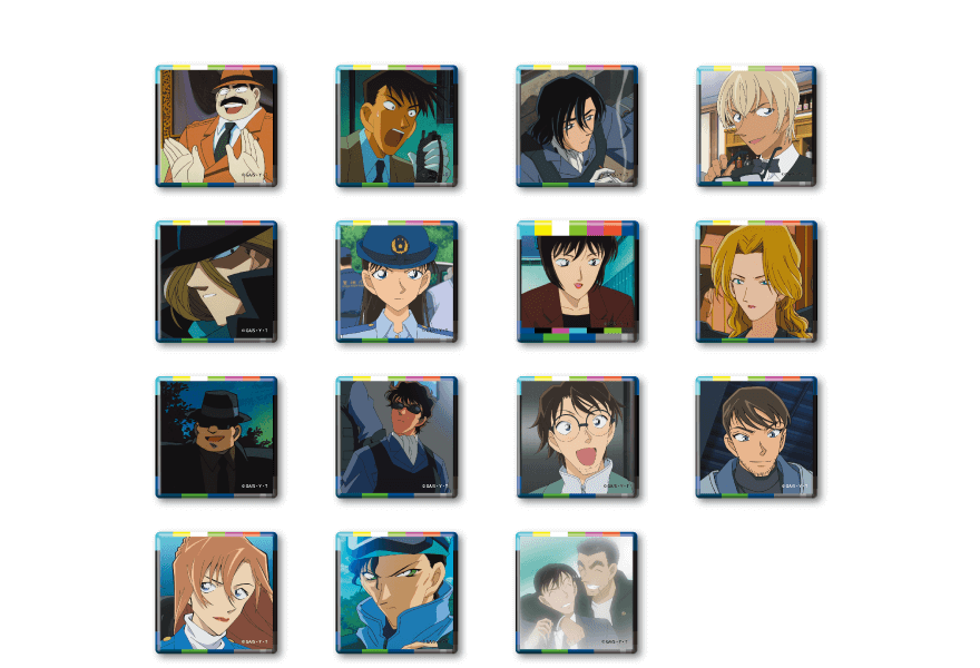 スクエア缶バッジvol.2(ランダム全15種)