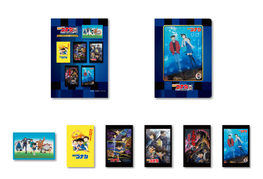 ケース付きステッカー(全6種)セット